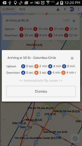 NYC Bus & Subway Live screenshot 4