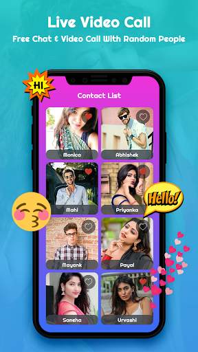 Live Random Video Call |  Free Live Video Chat स्क्रीनशॉट 3