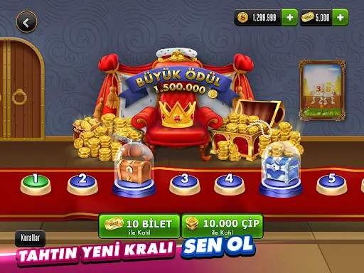 Okey Plus - En Kalabalık Okey! screenshot 11