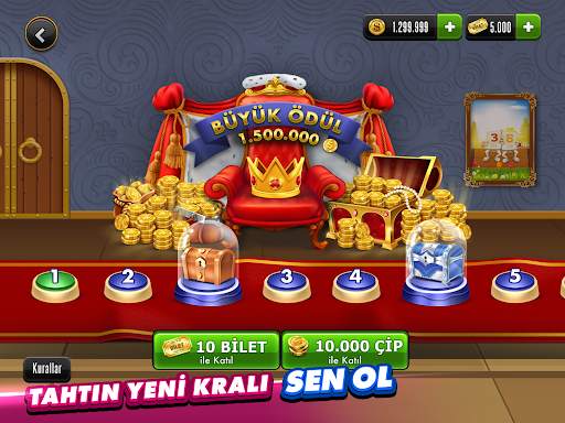 Okey Plus - En Kalabalık Okey! screenshot 11