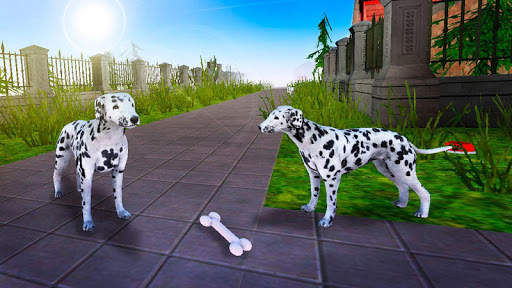 Dalmatian Dog Pet Life Sim 3D screenshot 3