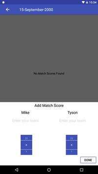 Fifa Game Score Recorder screenshot 11