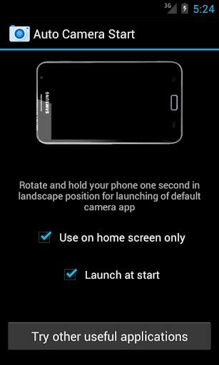 Smart Camera Start screenshot 1