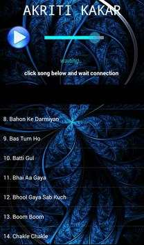 AKRITI KAKAR All Song स्क्रीनशॉट 3