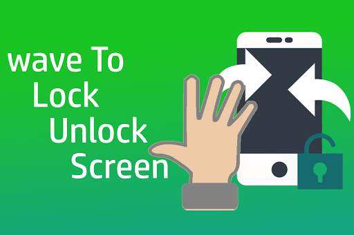 Wave To Lock Screen - Unlock Phone screenshot 1