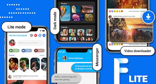 Lite For Facebook - Faster For Facebook Lite 2 تصوير الشاشة