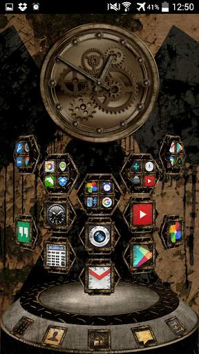 Next Launcher 3D Grunge Theme screenshot 5