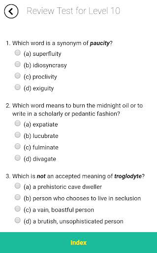 Verbal Advantage - Level 10 screenshot 5