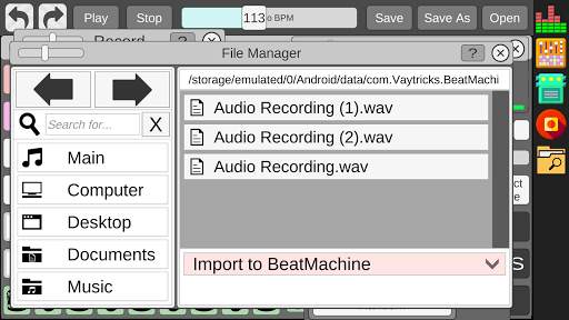 Beat Machine - Audio Sequencer screenshot 9