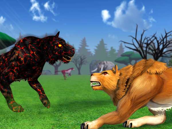 Big Cat Fighting Simulator 2018: Angry Wild Beasts screenshot 6