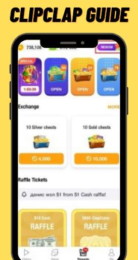 Clip Claps App Guide Earn Money स्क्रीनशॉट 3