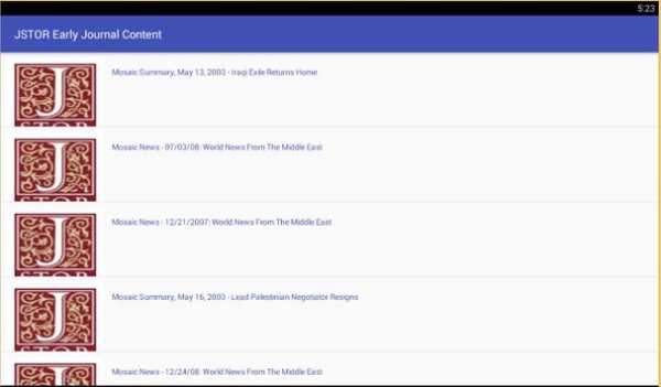 JSTOR Early Journal Content screenshot 1