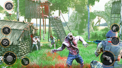 Zombie Games 3D - Gun Games 3D screenshot 1
