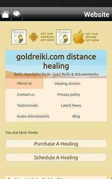goldreiki.com distance healing screenshot 6