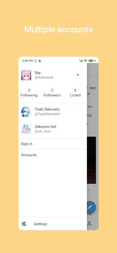 Twidere X screenshot 3