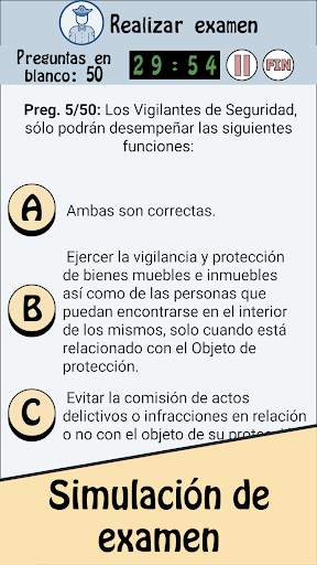 TestOpos Vigilante Seguridad скриншот 8