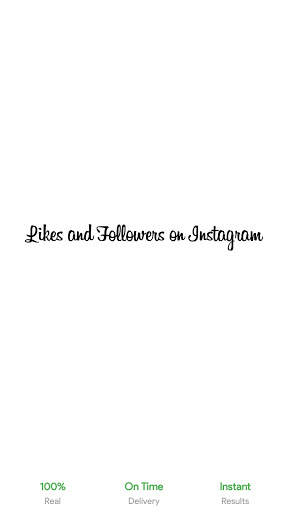 Likes and Followers on Instagram screenshot 2