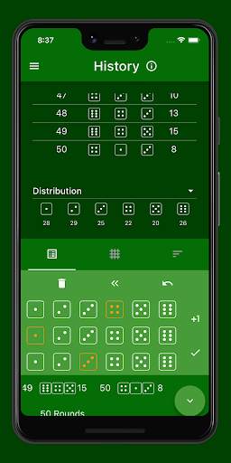 Sic Bo Dashboard screenshot 2