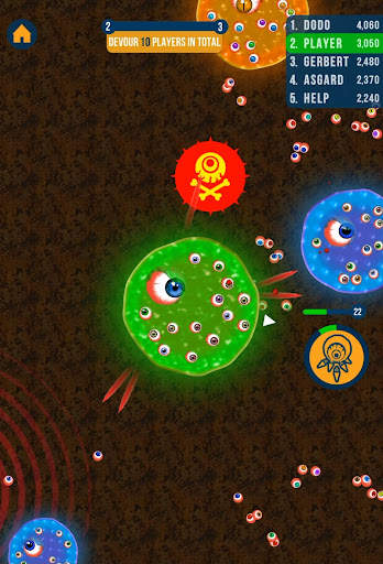 Alien Blob io screenshot 3