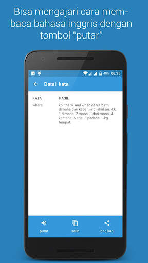 Kamus offline lengkap screenshot 4