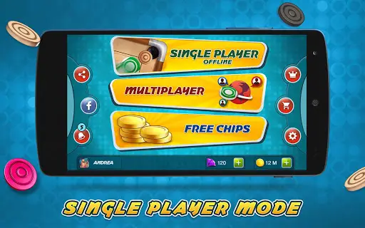 Carrom Live 3D скриншот 1