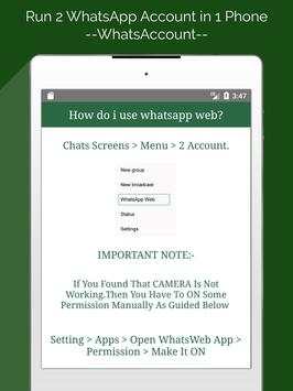 WhatsAccount - Double WhatsApp Account screenshot 9