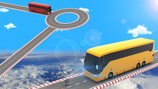 Impossible Bus Jumping: Racing Stunts drive screenshot 2