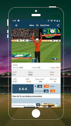Rapid Cricket Live screenshot 7