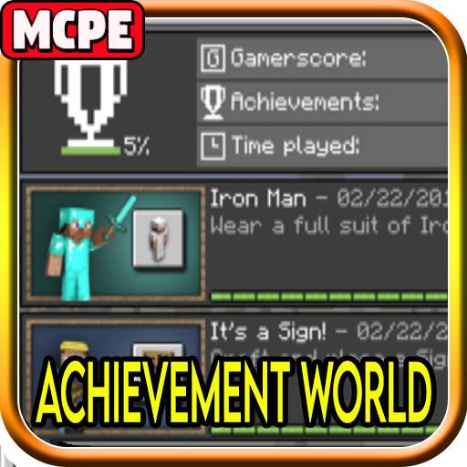 Achievement World  Mod for Minecraft PE 4.2