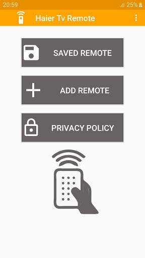 Haier Tv Remote screenshot 1