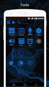 Electric Black Launcher screenshot 5