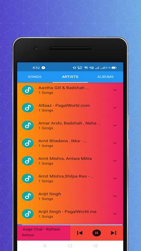 Music Player 2021 - MP3 Player , Audio Player स्क्रीनशॉट 3