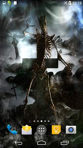 Skeleton Live Wallpaper screenshot 1