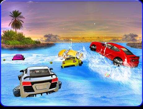 Water Surfing Car Racing 3D screenshot 10
