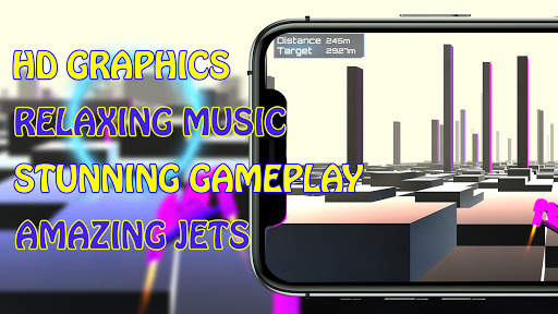 Jet Racer Infinite Flight Rider | Space Racing screenshot 1