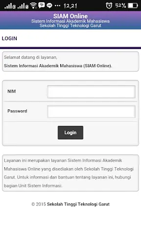 SIAM STT Garut screenshot 2