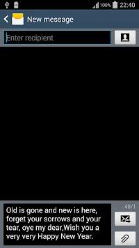 New Year SMS screenshot 2