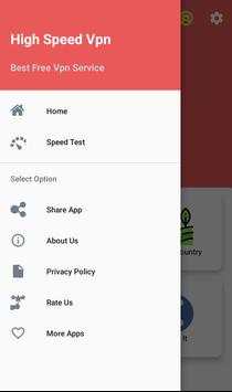 High Speed VPN - Best Free Vpn screenshot 3