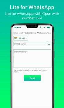 Lite for whatsapp 2020 screenshot 3