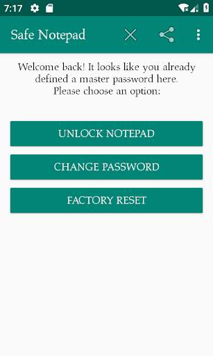 Safe Notepad - with search tool screenshot 3