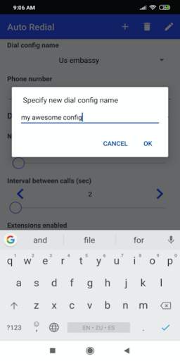 Auto Redial screenshot 5