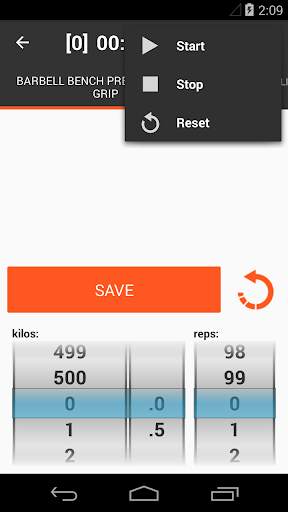 Gym App Workout Log & tracker for Fitness training screenshot 8