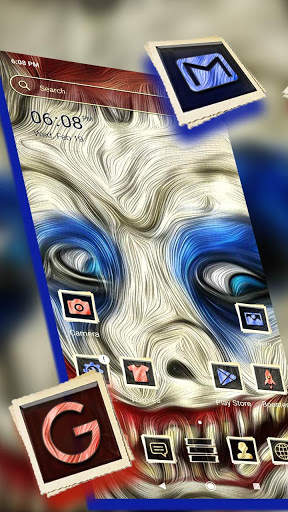 Scary Clown Launcher Theme screenshot 3