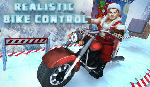 Chrismas Impossible Bike Stunt 3D screenshot 1