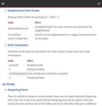 All Sims 2 Cheat Codes screenshot 3