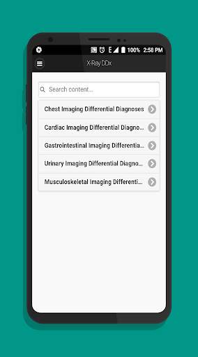 X-Ray Differential Diagnosis screenshot 2