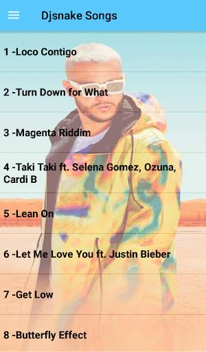 Dj Snake Songs Offline(50 Songs) screenshot 1
