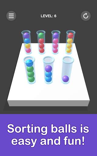 Bubble Sort 3D - Color Sorting screenshot 12