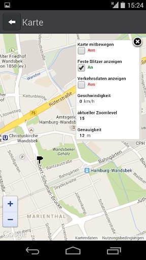 CamSam - Der Blitzerwarner screenshot 3
