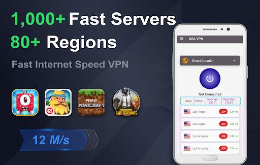 USA VPN - Secure Unlimited VPN screenshot 1